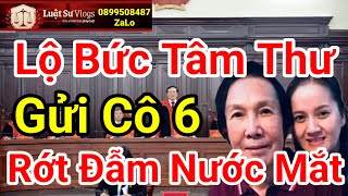 Lộ Bức Tâm Thư Đẫm Nước Mắt Hồng Loan Con Vũ Linh Gửi Cô 6 Hồng Nhung Hồng Phượng  Luật Sư Vlogs [upl. by Sall]