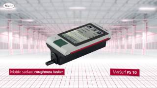 MarSurf PS 10 FI mobile surface roughness tester EN [upl. by Glimp]