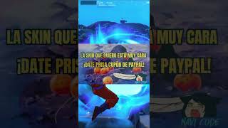 Date prisa cupon de paypal dragonball goku vegeta anime animedit fornite [upl. by Tnarb]