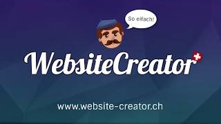 Website Creator So einfach erstelle ich meine eigene Webseite [upl. by Wahlstrom]