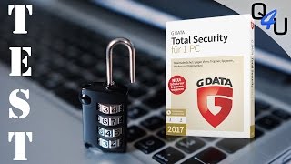 G DATA Security Suite 2017 im Test  QSO4YOU Tech [upl. by Berenice]