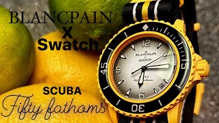 BLANCPAIN x Swatch SCUBA 50 Pacific Ocean [upl. by Naitsabes]