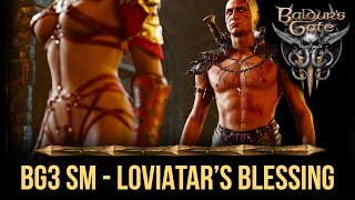 Baldurs Gate 3 Loviatar Blessing  A bit of SM at Goblin Camp 4K [upl. by Kulseth216]