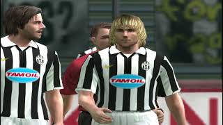 How good was Nedved 😍  PES 6 Master League League B Juventus 200607 [upl. by Ilak]