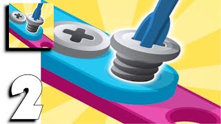 Unscrew Puzzle  Gameplay Part 2 Levels 1219 Android iOS [upl. by Ko298]