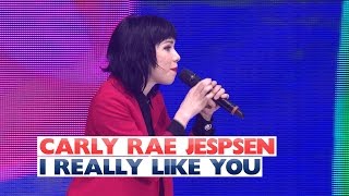 Carly Rae Jepsen  I Really Like You Live At Jingle Bell Ball 2015 [upl. by Gassman507]