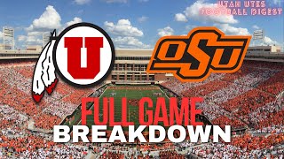 Utah vs Oklahoma State  Full Game Breakdown [upl. by Einnod]