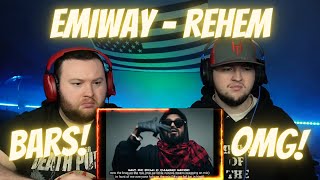 EMIWAY  REHEM MUSIC BY  MEMAX  OFFICIAL MUSIC VIDEO  EXPLICIT  Reaction [upl. by Pearlman259]