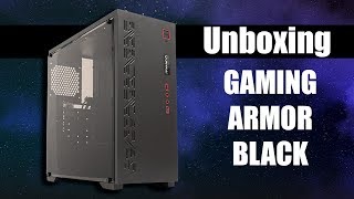 Unboxing Caja UNYKA ATX GAMING ARMOR BLACK [upl. by Nel]