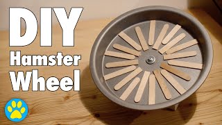 DIY Flying Saucer Wheel  Hamsters Mice amp Gerbils [upl. by Llenna634]