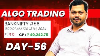 Day 56 Quantman ALGO Trading Best Strategy With Earning Proof in Hindi  Algo Trading Software Live [upl. by Couture453]