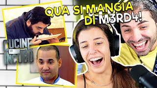 quotQUA SI MANGIA DI MERAquot 😱 REACTION A CUCINE DA INCUBO 🍳 [upl. by Idnis]