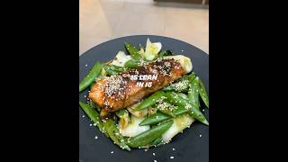 Simple Salmon Teriyaki in 15 Minutes 😍 food recipe [upl. by Eniamerej257]