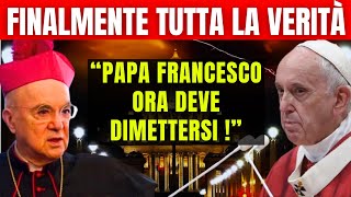 INASPETTATO Quello che Viganò ha rivelato su Papa Francesco è scioccante [upl. by Leahpar563]