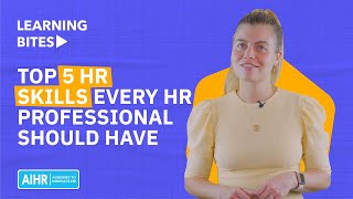 Top 5 HR Skills Every HR Professional Should Have [upl. by Bryanty133]