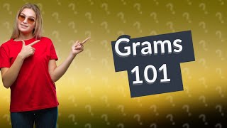 How to measure grams [upl. by Britney]