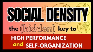 SOCIAL DENSITY The hidden key to high performance and selforganization 🔴 BetaCodex LIVE 47 [upl. by Novej]