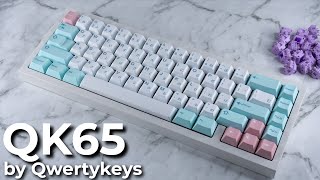 An AMAZING Entry Level Keyboard  Qwertykeys QK65 Build [upl. by Enenaej]