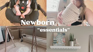 NEWBORN ESSENTIALS  What you truly need those first two months minimalist [upl. by Anaeda]