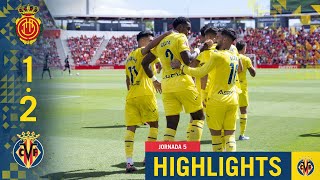 HIGHLIGHTS  MALLORCA 12 VILLARREAL  LALIGA [upl. by Gierc]