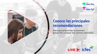 Recomendaciones para que presentes tu prueba Saber Pro o Saber TyT primer semestre [upl. by Shaffert365]