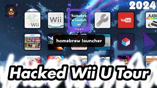 The Ultimate Wii U Experience  Modded Wii U Tour 2024 [upl. by Idham82]