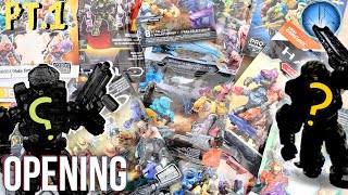 RARE Halo Mega Bloks Blind Bag Opening WISH ME LUCK [upl. by Anerroc]