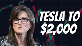 Cathie Wood Drops BOMBSHELL Next Stop 210 for Tesla Stock [upl. by Natsyrt]