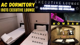 Howrah Dormitory Executive lounge  Howrah railway station dormitory  Irctc executive lounge Dorm [upl. by Alleuqram]