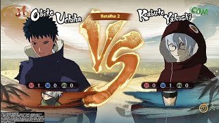 Naruto Shippuden Ultimate Ninja Storm 4  Kakashi amp Obito vs kabuto amp Mu [upl. by Annelak861]