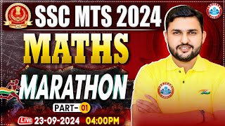 SSC MTS Maths Marathon Class 2024  SSC MTS Maths Classes 2024 By Rahul Teotia Sir [upl. by Neeroc]