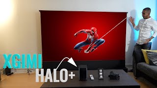 Unleashing Cinematic Magic The Ultimate XGIMI Halo plus best portable projector review projector [upl. by Llenroc]