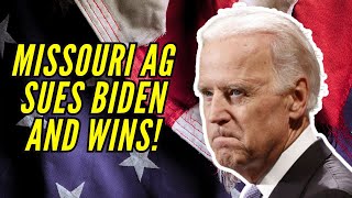 Defending America Missouri AG Sues BidenHarris Administration amp WINS [upl. by Tay]