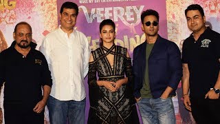 Veerey Ki Wedding Trailer Launch  Kriti Kharbanda  Pulkit Samrat  Bollywood Events [upl. by Atillertse]