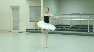 In Rehearsal  Swan Lake  32 Fouettés [upl. by Willner]