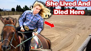 The TERRIFYING Last Moments of Barrel Rider Lara Dewees [upl. by Karlin]