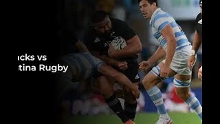 All Blacks vs Argentina Live Updates from Wellington [upl. by Stenger946]