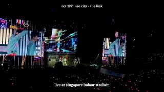 nct 127  sticker live  singapore indoor stadium [upl. by Nilyam]