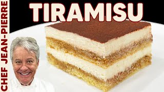 My Favourite Tiramisu Recipe  Chef JeanPierre [upl. by Ynalem]