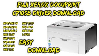 Fuji Xerox DocuPrint CP105b Driver Download [upl. by Grenville]