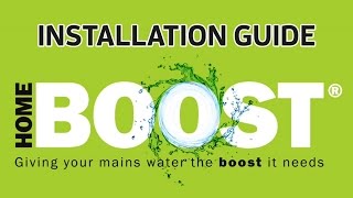 Salamander Pumps HomeBoost water pump installation guide [upl. by Ranique]