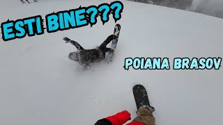 DE CÂTE ORI AM CĂZUT  Ski Poiana Brasov [upl. by Ttennej]