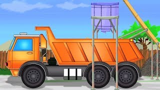 camion benne  formation et usages  Dump Truck  Formation And Uses  Kids TV Channel Française [upl. by Acisseg]