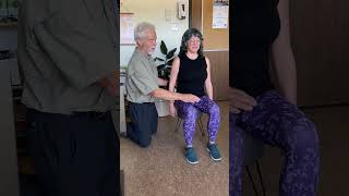 Seated March  activate hip flexors with stable pelvis [upl. by Dang]