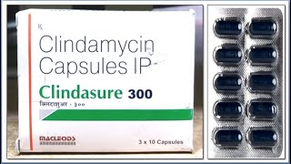 Clindasure 300 capsule  clindamycin for acne Clindamycin capsules 300 mg [upl. by Lectra746]