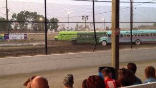 Kankakee County Fair Bus Race [upl. by Suh]