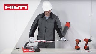 HOW TO install Hilti CFSC EL Firestop Endless Collar around Inclined Pipe [upl. by Batsheva]