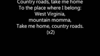 Hermes House Band  Country Roadswith Lyrics [upl. by Felicidad]