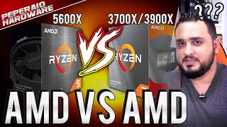 RYZEN 5 5600x melhor que 3700x e 3900x 6 Núcleos ZEN 3 vs 8 e 12 Núcleos ZEN 2 Render e Games [upl. by Taub]