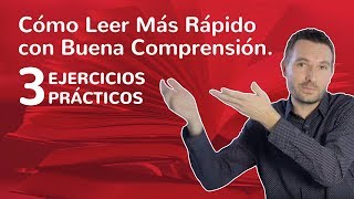 🚀 Cómo Triplicar tu Velocidad Lectora y Comprender el 100 3 EJERCICIOS PRÁCTICOS 📚 [upl. by Weir]